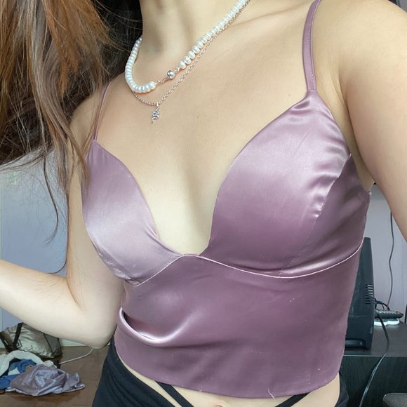 Vintage Satin Bustier - Picture 3 of 3